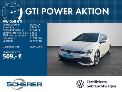 Gebraucht VW Golf VIII GTI Clubsport 301 PS (221 kW) 2023 Pure white Limousine