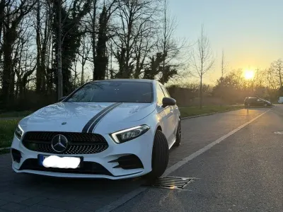 Gebraucht Mercedes A200 163 PS (119 kW) 2019 Weiß Limousine