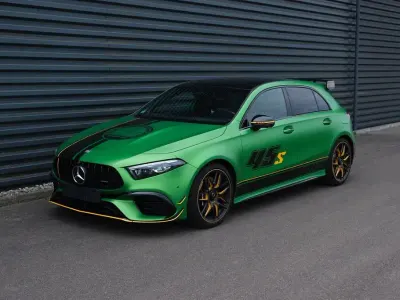Gebraucht Mercedes A45 AMG AMG 421 PS (309 kW) 2024 Grün Kleinwagen
