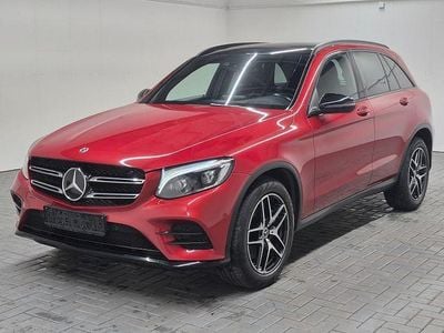 Gebraucht Mercedes GLC220 AMG line 170 PS (125 kW) 2017 Hyazinthrot met. SUV