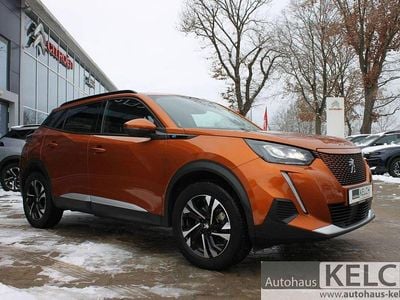 Gebraucht Peugeot e-2008 Allure 100 kW (136 PS) 2022 Orange SUV