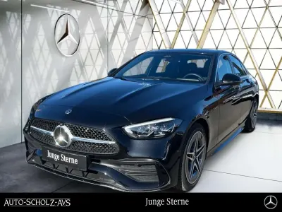 Gebraucht Mercedes C300 AMG 265 PS (194 kW) 2025 Metalliclack obsidianschwarz m Limousine