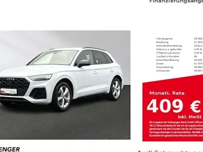 Gebraucht Audi Q5 S-Line 299 PS (219 kW) 2025 Gletscherweiß metallic SUV