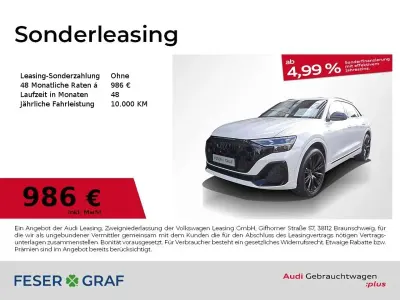 Gebraucht Audi Q8 Business 286 PS (210 kW) 2025 Gletscherweiß metallic SUV