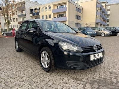 Gebraucht VW Golf VI Trendline 105 PS (77 kW) 2011 Schwarz Kleinwagen
