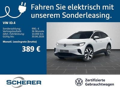 Gebraucht VW ID.4 Pro 210 kW (286 PS) 2025 Gletscherweiß metallic (metallic) SUV