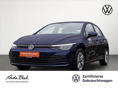 Usata VW Golf VIII Life 116 CV (85 kW) 2022 Blu Berlina
