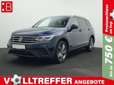 Gebraucht VW Tiguan Allspace Move 150 PS (110 kW) 2024 Blau SUV