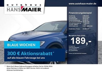 Gebraucht VW T-Roc Cabriolet Goal 150 PS (110 kW) 2025 Ravennablau metallic Cabrio