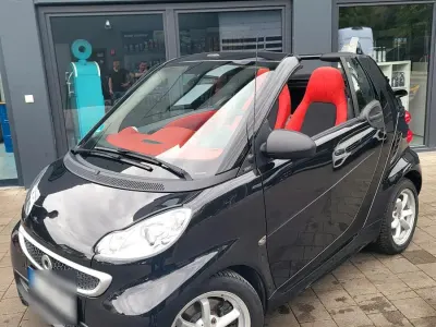 Gebraucht Smart ForTwo Cabrio Passion 84 PS (61 kW) 2014 Schwarz Cabrio