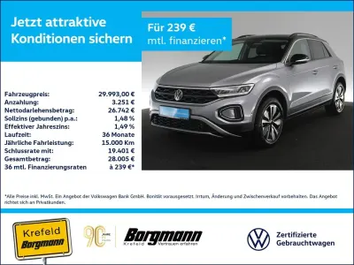 Gebraucht VW T-Roc Cabriolet Goal 150 PS (110 kW) 2025 Silber SUV