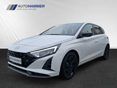 Gebraucht Hyundai i20 Blackline 90 PS (66 kW) 2026 Atlas white / sol Kleinwagen