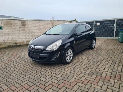 Gebraucht Opel Corsa 69 PS (50 kW) 2012 Schwarz Kleinwagen