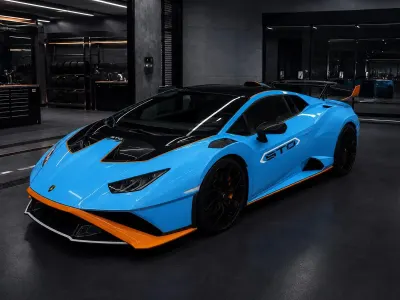 Gebraucht Lamborghini Huracán 640 PS (470 kW) 2024 Blau Coupé