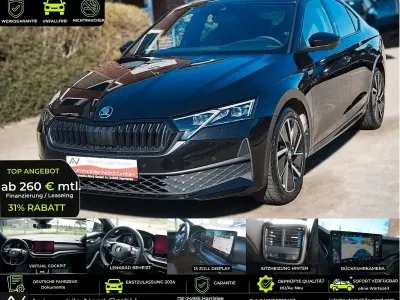 Gebraucht Skoda Octavia SportLine 150 PS (110 kW) 2024 Schwarz Limousine