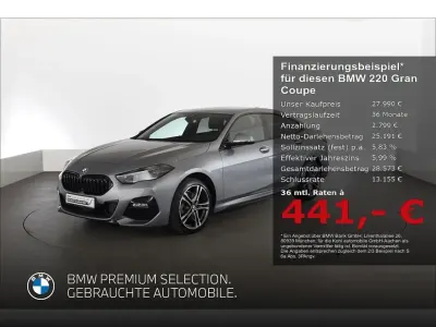 Gebraucht BMW 220 Gran Coupé M Sport 178 PS (130 kW) 2022 Grau Coupé