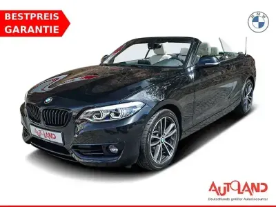 Gebraucht BMW 218 Advantage 136 PS (100 kW) 2020 Schwarz Cabrio