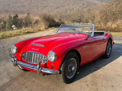 Brugt Austin Healey 3000 MK I 132 HK (97 kW) 1961 Rød Cabriolet