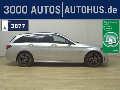 Gebraucht Mercedes C300e AMG line 306 PS (225 kW) 2021 Silber Limousine