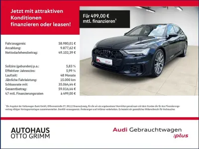 Gebraucht Audi S6 Sport 344 PS (253 kW) 2024 Firmamentblau metallic Kombi