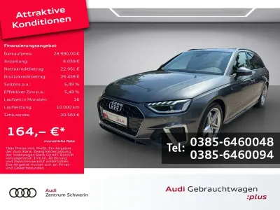 Gebraucht Audi A4 S-Line 204 PS (150 kW) 2023 Grau Kombi