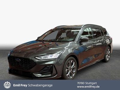 Second-hand Ford Focus ST-Line X 125 CP (91 kW) 2024 Gri Break
