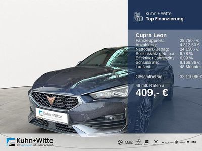 Gebraucht Cupra Leon 245 PS (180 kW) 2022 Asphaltblau Kombi