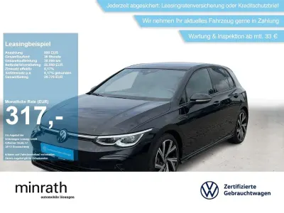 Gebraucht VW Golf VIII R-line 150 PS (110 kW) 2023 Schwarz Limousine