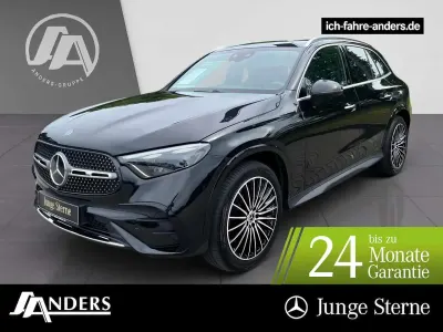 Gebraucht Mercedes GLC450 AMG 367 PS (269 kW) 2024 Obsidianschwarz SUV
