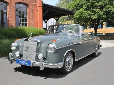 Gebraucht Mercedes 220 116 PS (85 kW) 1960 Grau Cabrio