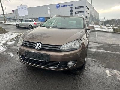 Gebraucht VW Golf VI Comfortline 105 PS (77 kW) 2012 Braun Kleinwagen