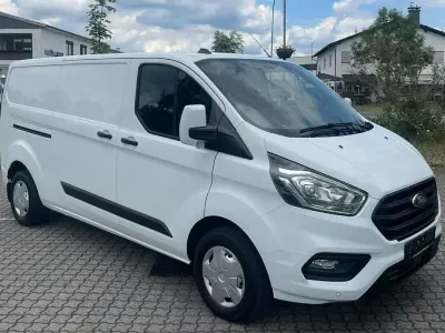 Gebraucht Ford Transit Custom 105 PS (77 kW) 2021 Weiß Van / Kleinbus