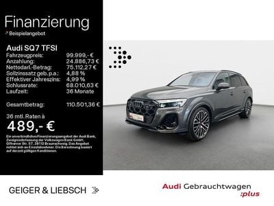 Second-hand Audi SQ7 Ambiente 507 CP (372 kW) 2025 Gri SUV