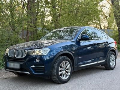Usata BMW X4 190 CV (139 kW) 2014 Blu SUV