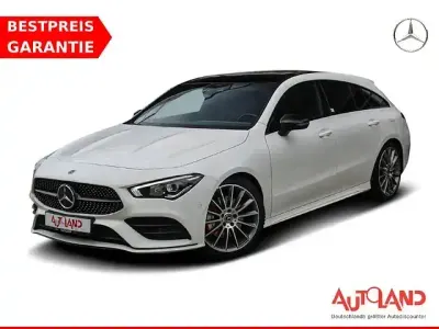 Gebraucht Mercedes CLA200 AMG line 163 PS (119 kW) 2021 Weiß Kombi