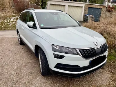 Gebraucht Skoda Karoq Style 150 PS (110 kW) 2018 Weiß SUV