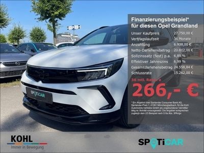 gebraucht Opel Grandland X GS Line 1.2 Turbo DAB Klimaautom Navi PDCv+h