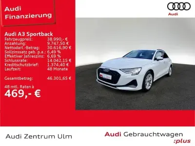 Usata Audi A3 Sportback e-tron Ambiente 204 CV (150 kW) 2025 Bianco Utilitaria