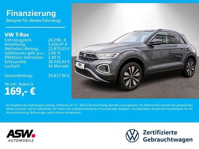Indiumgrau metallic Gebraucht 2025 VW T-Roc Goal SUV | 28.290 € (Fairer Preis)