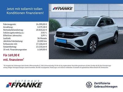 Gebraucht VW T-Cross Goal 116 PS (85 kW) 2024 Pure white SUV