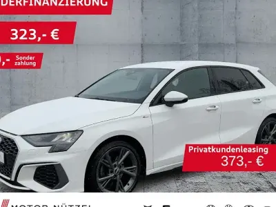 Używany Audi A3 S-Line 110 KM (80 kW) 2021 Biały Sedan/Limuzyna