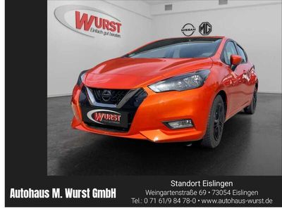 gebraucht Nissan Micra N-WAY EU6d 1.0 IG-T 5MT 92 PS Navigation Parksensoren