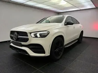 Brugt Mercedes GLE350 AMG line 194 HK (142 kW) 2022 Hvid Coupe
