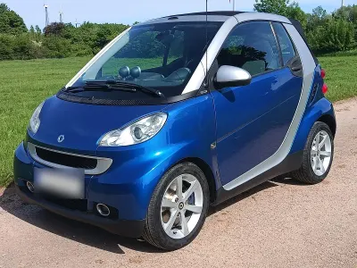 Gebraucht Smart ForTwo Cabrio Brabus 84 PS (61 kW) 2008 Blau Cabrio