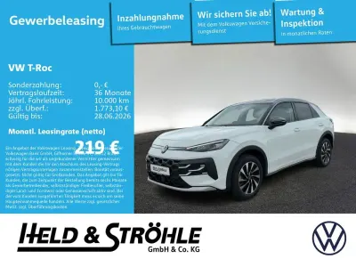 Neu VW T-Roc Style 150 PS (110 kW) 2026 Weiß SUV
