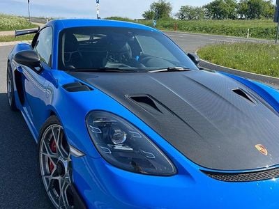 Gebraucht Porsche 718 Cayman GT4 500 PS (367 kW) 2024 Blau Coupé