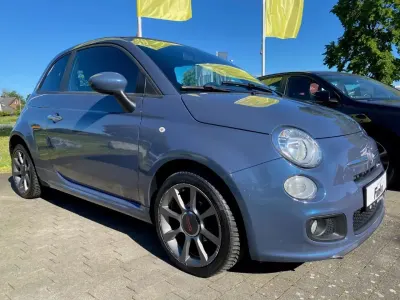 Gebraucht Fiat 500C S 69 PS (50 kW) 2014 Blau Cabrio