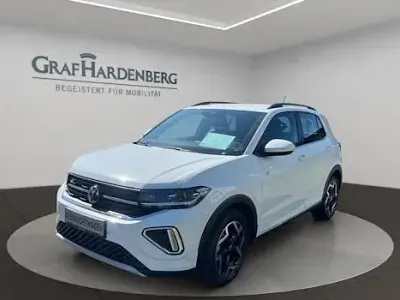 Brugt VW T-Cross R-line 116 HK (85 kW) 2025 Hvid SUV