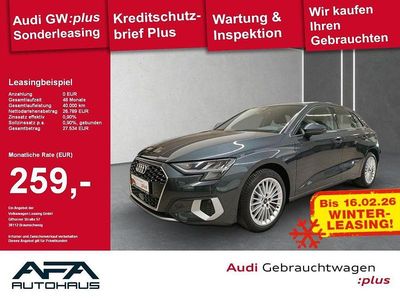 Grau Gebraucht 2024 Audi A3 Advanced Limousine | 26.779 € (Guter Preis)