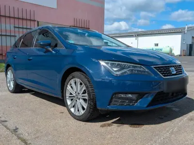 Używany Seat Leon ST XCELLENCE 150 KM (110 kW) 2018 Niebieski Kombi